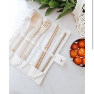 Reusable Bamboo Cutlery Set
